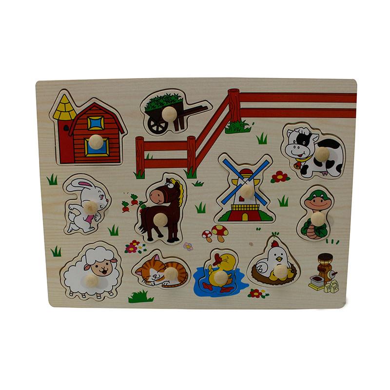 Đồ chơi gỗ trang trại vui vẻ DG1-074