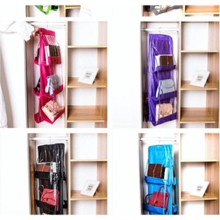 Túi treo đựng túi xách 6 ngăn tiện lợi