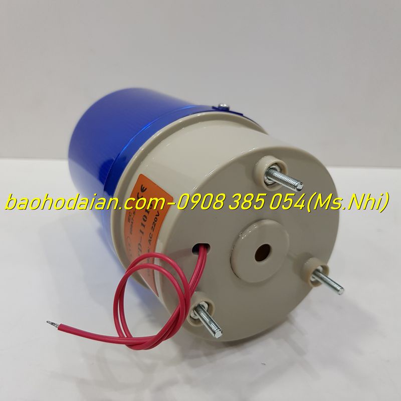 Đèn Xoay Báo Hiệu Có Còi Hú KTD 220V - 1101J