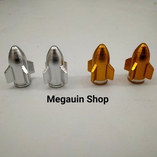 Ốc van xe máy hình tên lửa (giá 1 đôi)