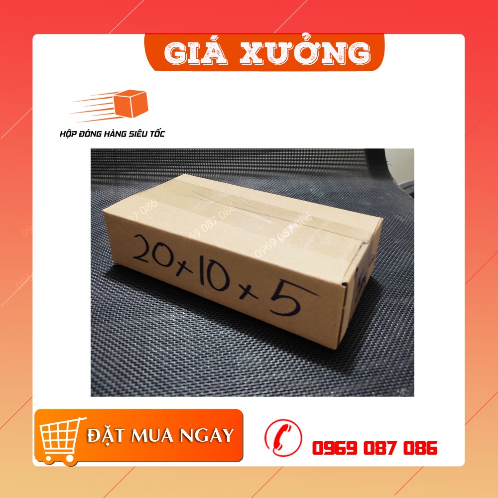 20x10x5 1 Hộp carton đóng hàng