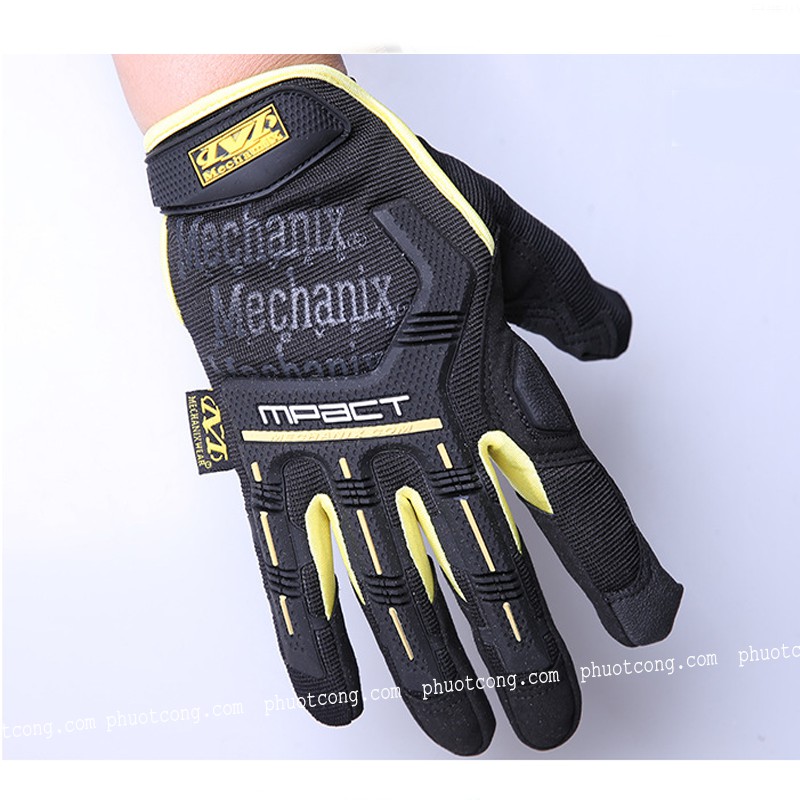 Găng tay bảo hộ dài ngón chống nắng đi phượt Mechanix loại 1 cao cấp