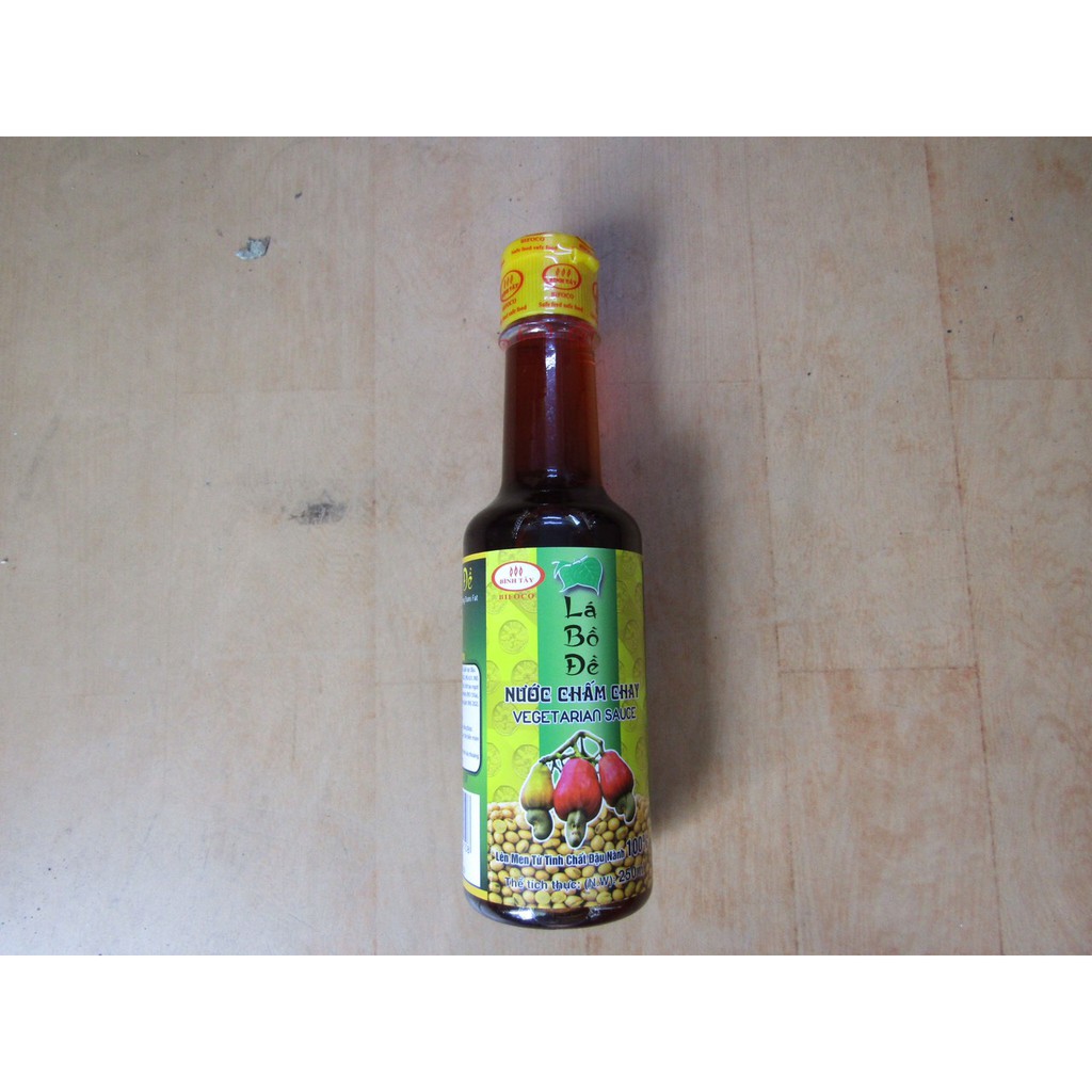 Nước mắm chay Lá Bồ Đề (250ml) - PET (24 chai/ thùng)