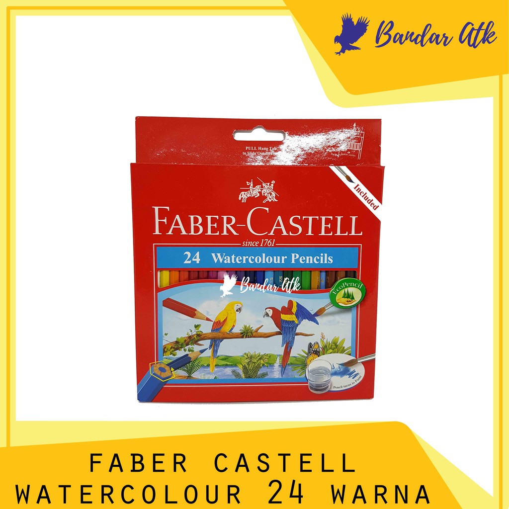 FABER CASTELL Faber 1 Bộ 24 Bút Chì Màu Nước