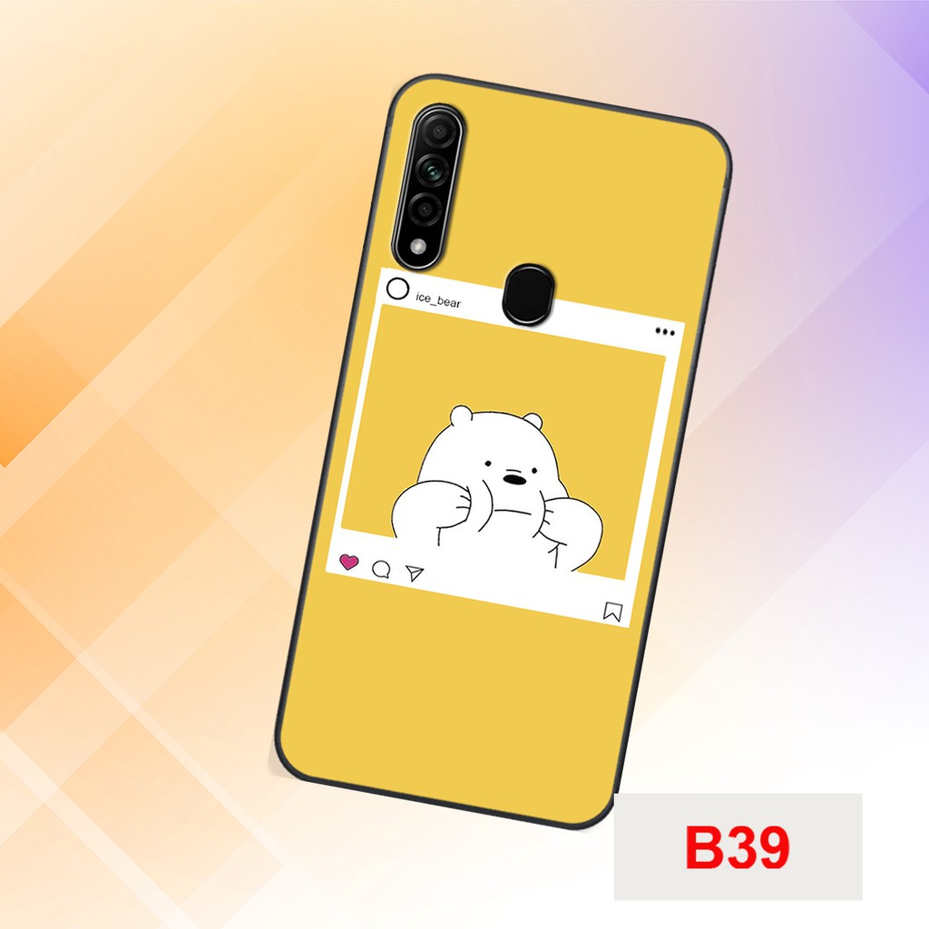 ỐP LƯNG OPPO A31 2020 IN HÌNH 3 CHÚ GẤU NHIỀU HÌNH DÁNG