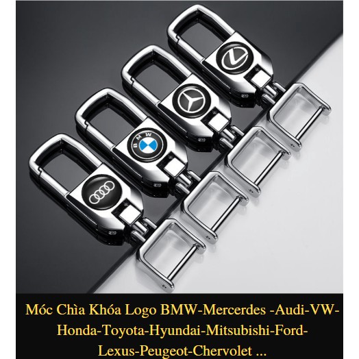 Móc Chìa Khoá Có Logo Các Hãng Xe Ô Tô Cao Cấp