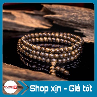 Dây chuỗi Trầm Hương 108 hạt full hộp _ Chuỗi đeo tay phong thủy