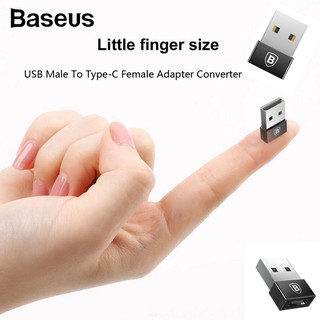 Đầu chuyển đổi USB Male sang Type-C Female cho notebook/ máy tính bảng/ điện thoại