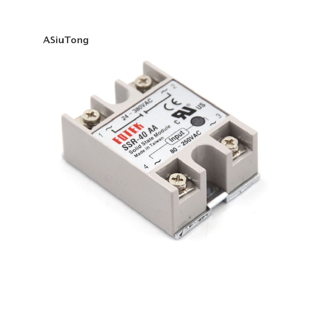 Rơ Le Trạng Thái Học Rắn SSR-40AA-H 40A 80-250V AC TO 90-480V AC SSR 40AA