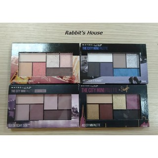 [Auth] [Made in Canada] Bảng phấn mắt 6 ô The City Mini Palette