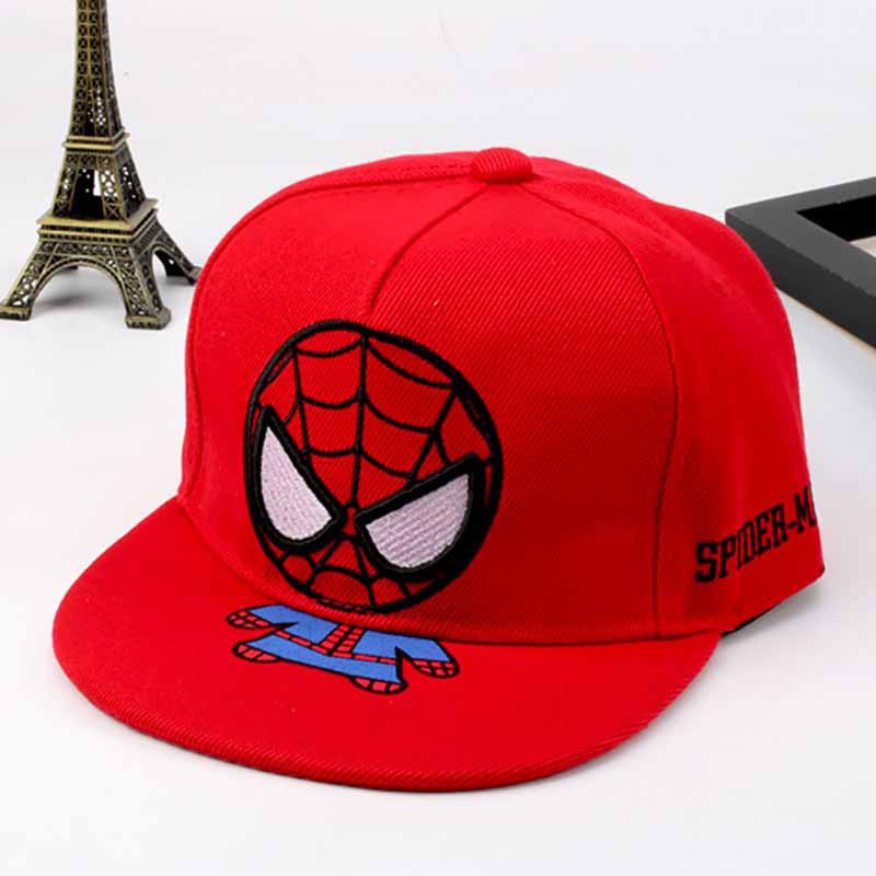 Mũ lưỡi trai in hình người nhện cho bé