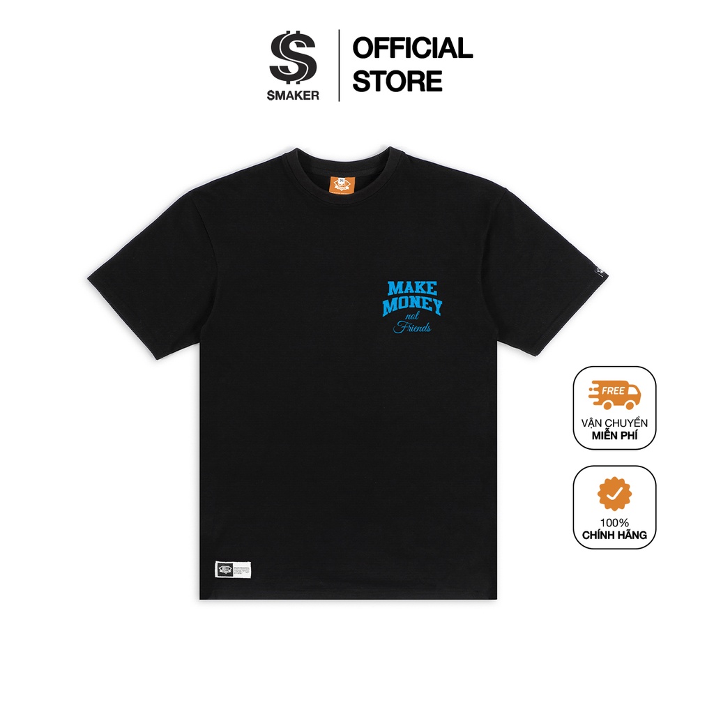 Áo thun cotton nam nữ Unisex form rộng tay lỡ, local brand chính hãng - "ANTI SOCIAL" TEE
