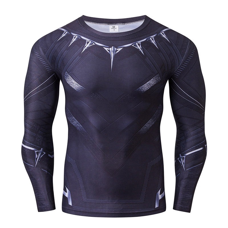 Áo thun tay ngắn/ tay dài phong cách Black Panther cá tính và thời trang cho nam | BigBuy360 - bigbuy360.vn
