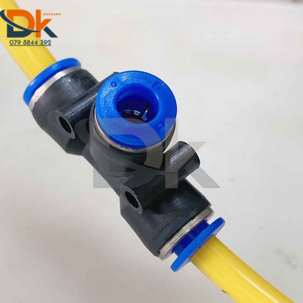 Ngã ba nối ống khí nén PE