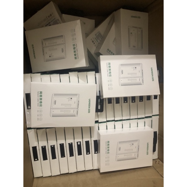 Máy test mạng Ugreen 10950 cao cấp tặng pin 9V