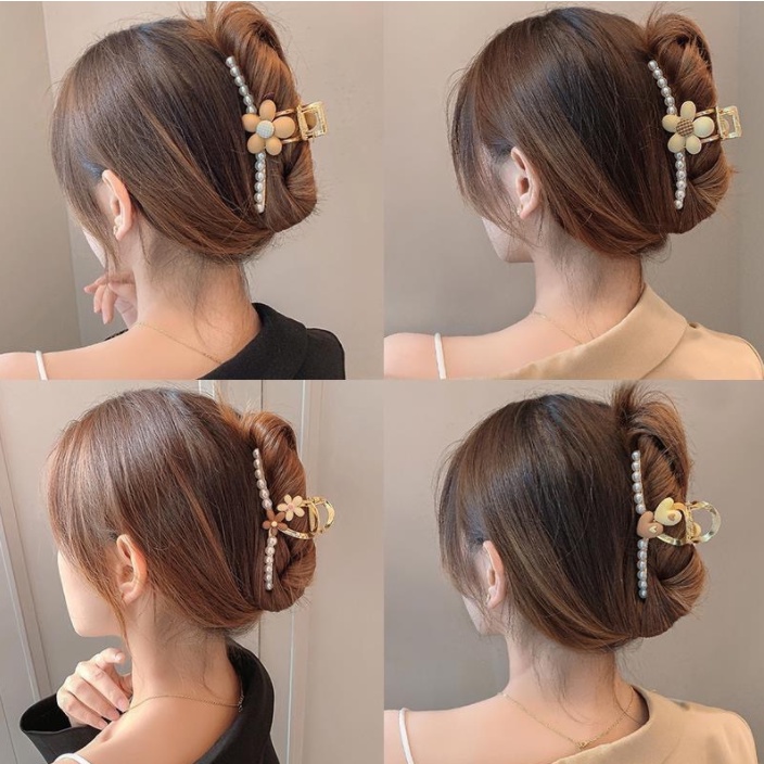 RẺ VÔ ĐỊCH  kẹp tóc kim loại xinh xẵn, dễ thương phong cách hàn quốc
