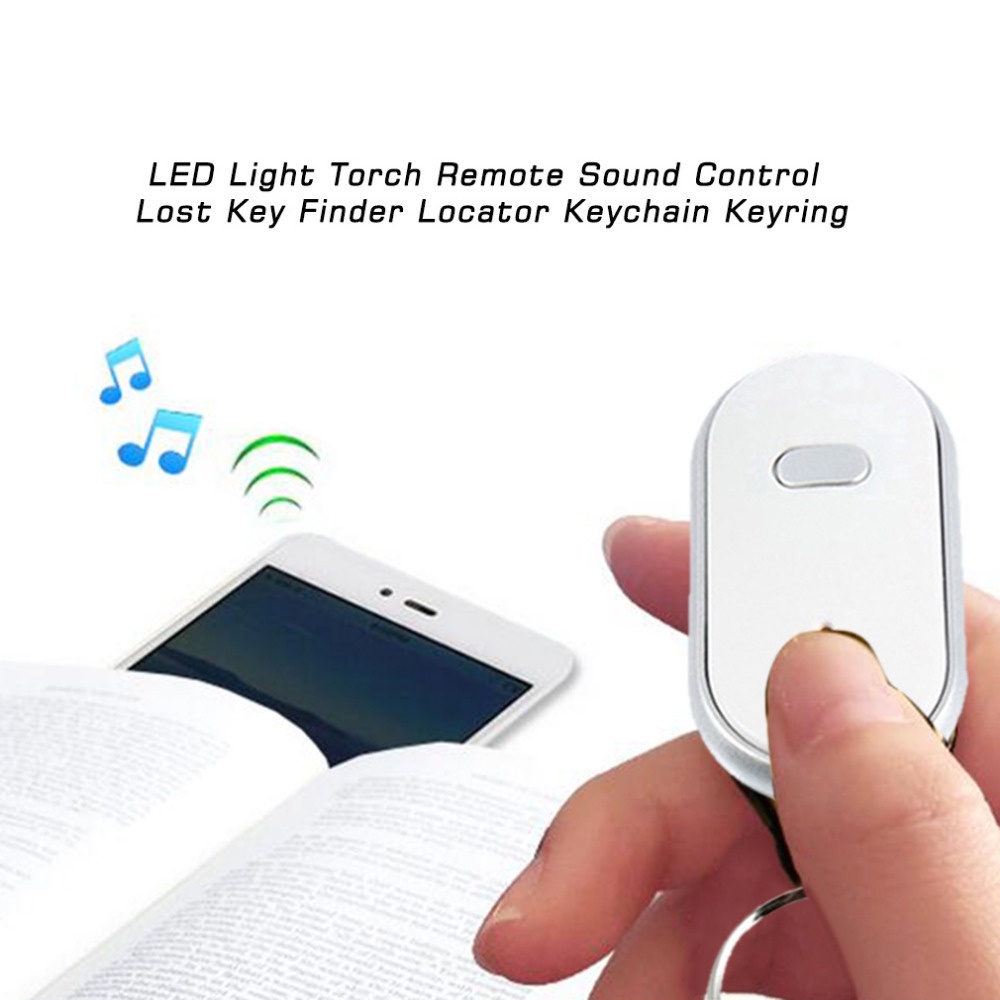 Dụng cụ định vị tìm chìa khóa có đèn LED