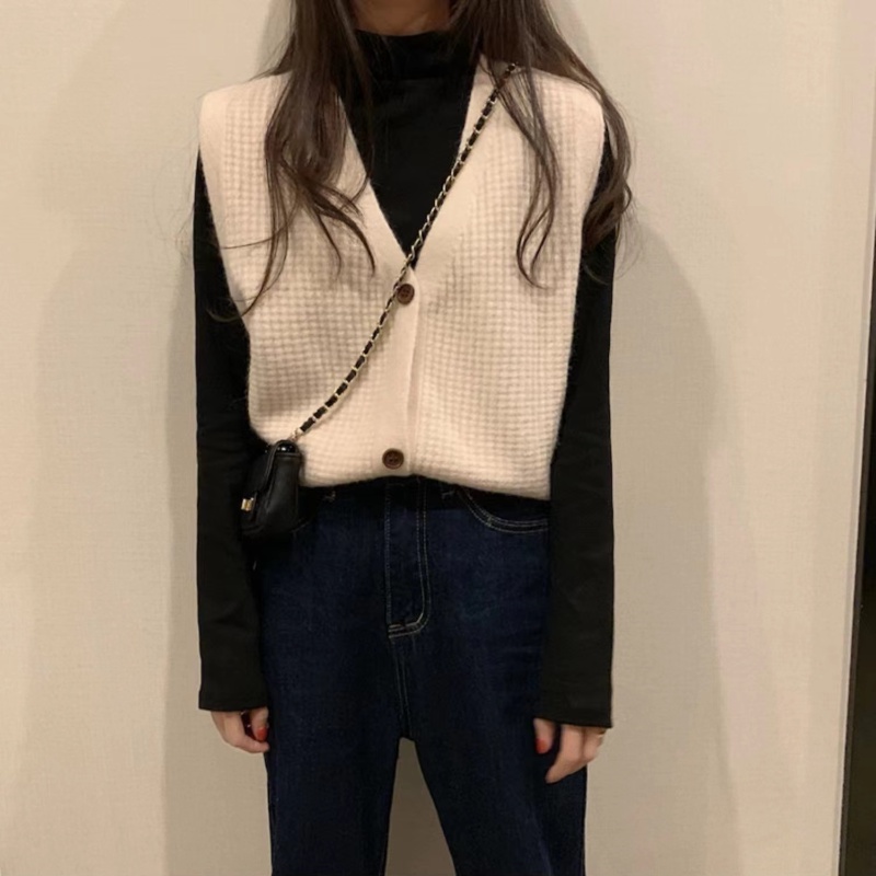 Áo Khoác Cardigan Dệt Kim Dáng Rộng Thiết Kế Mới Thời Trang Mùa Thu Theo Phong Cách Hàn Quốc Cho Nữ
