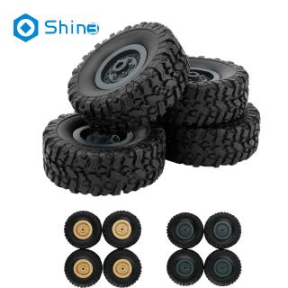 Set 4 bánh xe cho xe quân sự điều khiển từ xa 1/16 WPL B14 C24 FY001 FY002 FY003