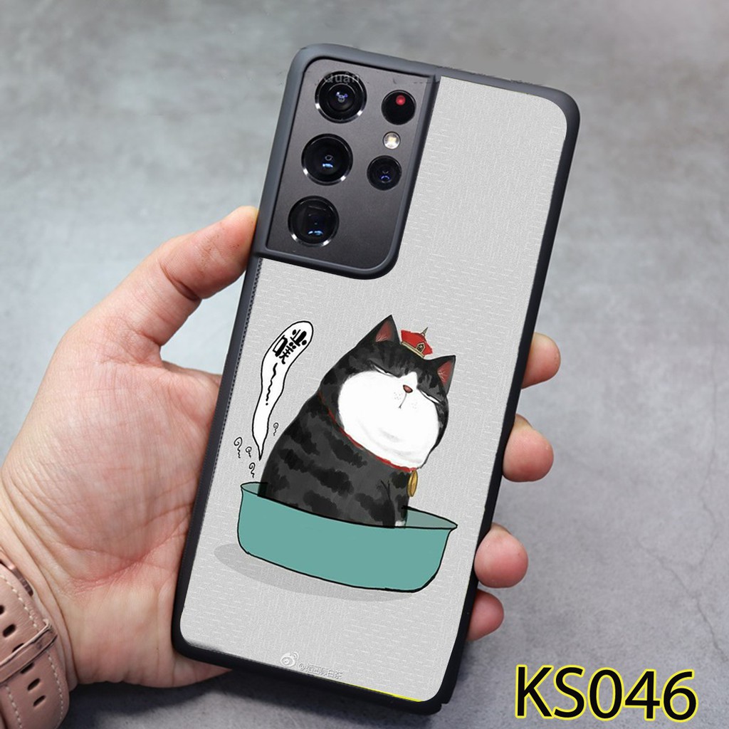 Ốp Samsung S21 - S21 FE -  S21 PLUS - S21 Ultra - Ốp lưng Samsung in hình Mèo Béo siêu đẹp, độc, lạ