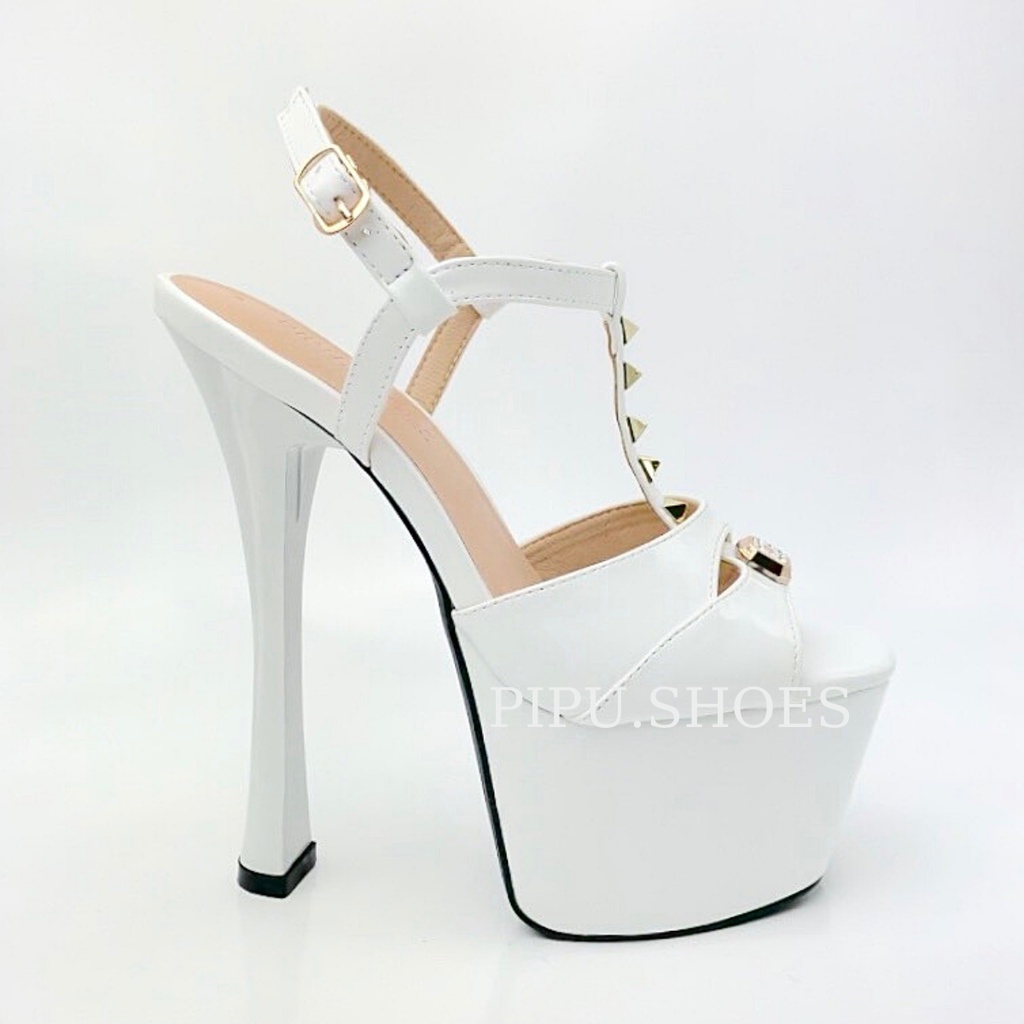 Giày cao gót đế đúp 16cm & 17cm,sandanl cao gót nữ trên 10cm,giày cưới,catwalk