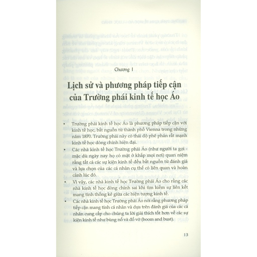 Sách - Trường Phái Kinh Tế Học Áo - Lược Khảo | BigBuy360 - bigbuy360.vn