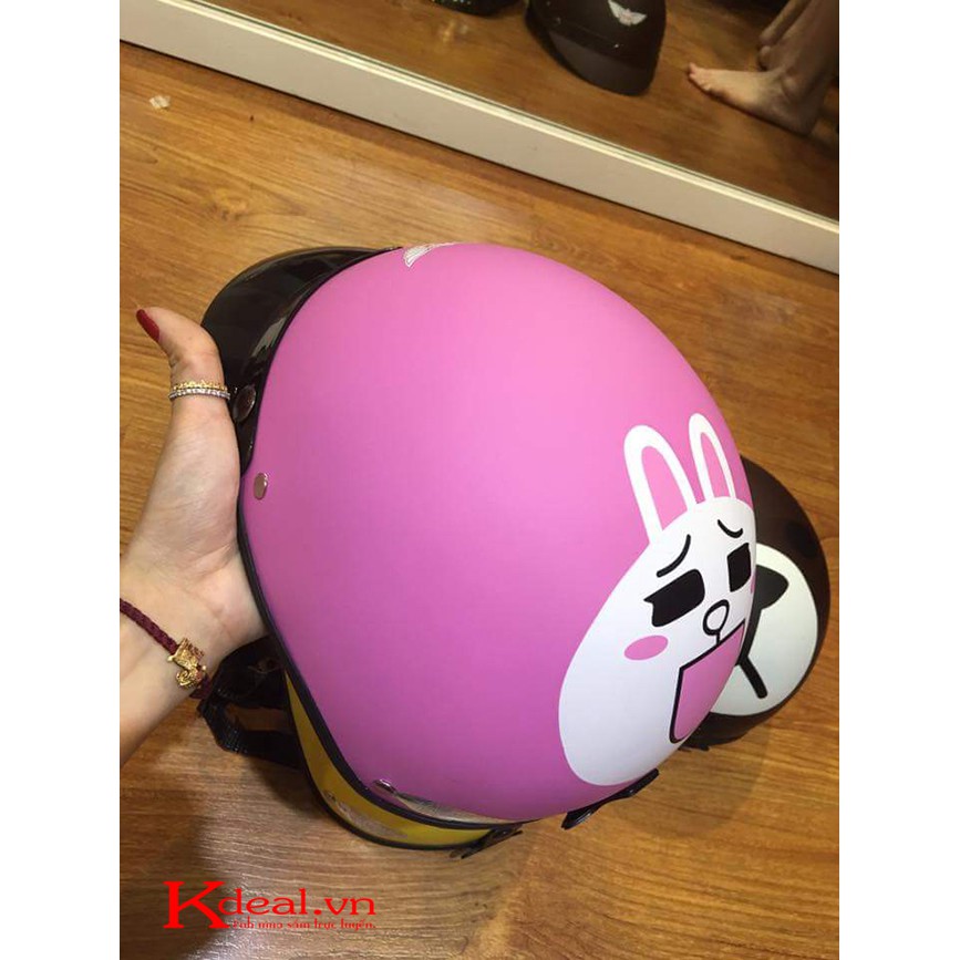 Nón Bảo Hiểm Thỏ Cony