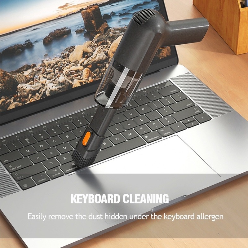 1 Set Máy Hút Bụi Cầm Tay Không Dây Sạc USB Đa Năng