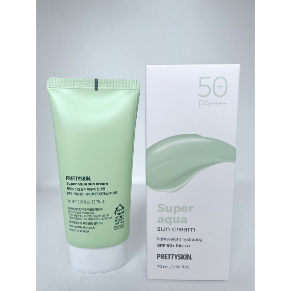 Kem Chống Nắng Cấp Nước Super Aqua Prettyskin Chính hãng