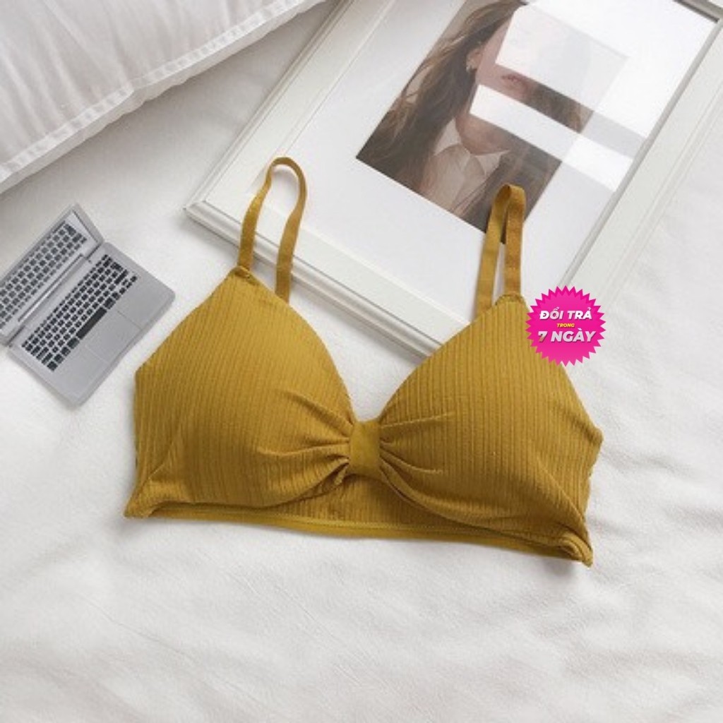 Áo Ngực S3BRA09CBT Áo Bra Chất Thun Cotton Gân Tăm Hàng Loại 1 Siêu Thoải Mái Mỏng Nhẹ (Freesize 45-65kg) | BigBuy360 - bigbuy360.vn