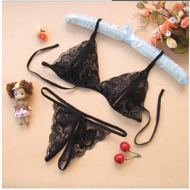 Bộ đồ lót sexy gợi cảm -quần lọi khe ren bướm BK002 -CAMLUU99 | WebRaoVat - webraovat.net.vn