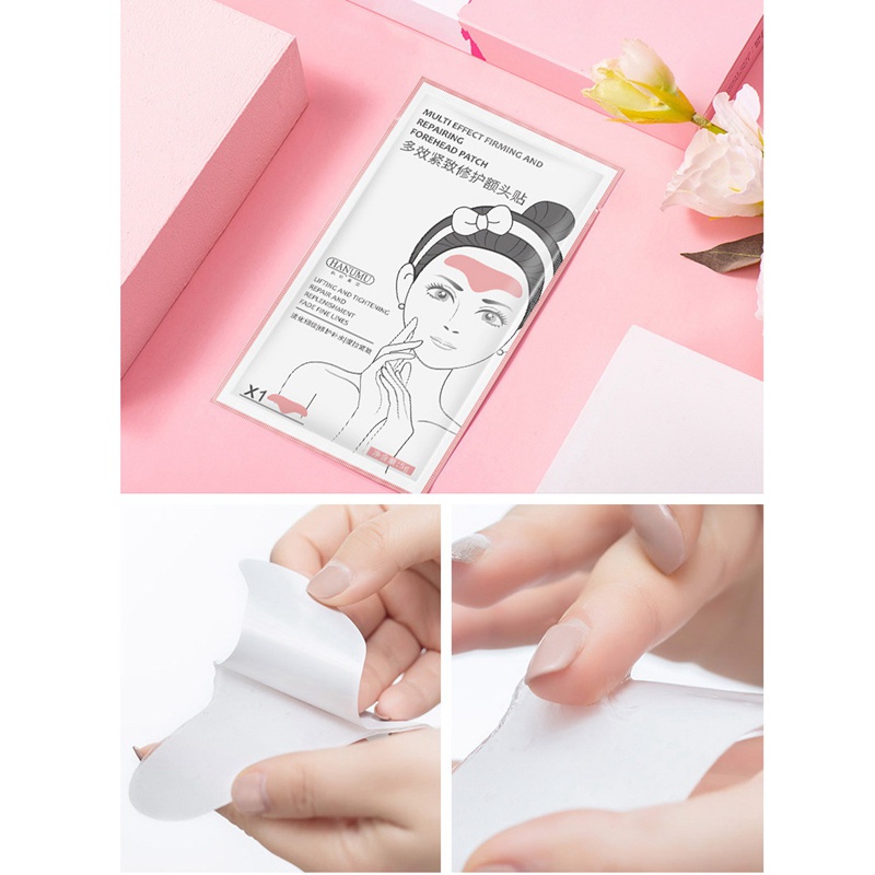 Set 5 Miếng Dán Trán Dưỡng Ẩm Chống Nếp Nhăn Chống Lão Hóa