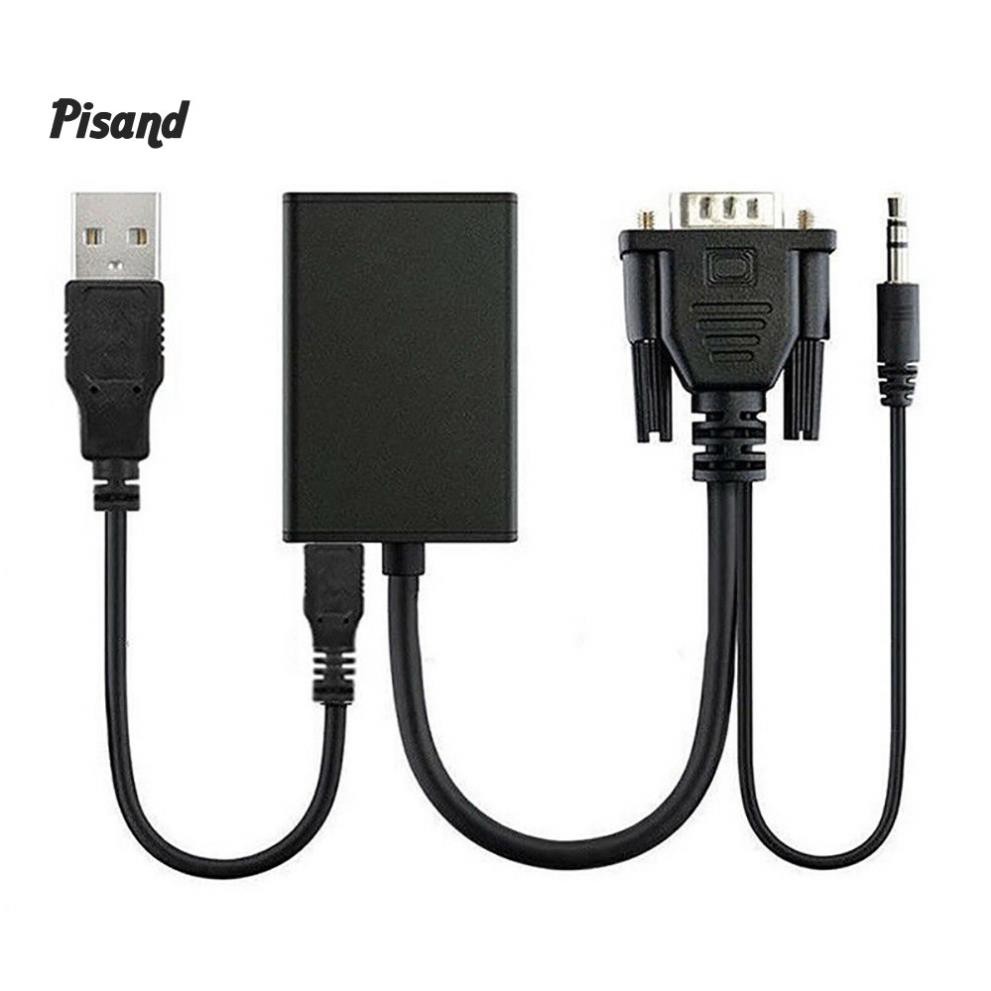 Cáp chuyển đổi VGA sang HDMI có âm thanh loại tốt