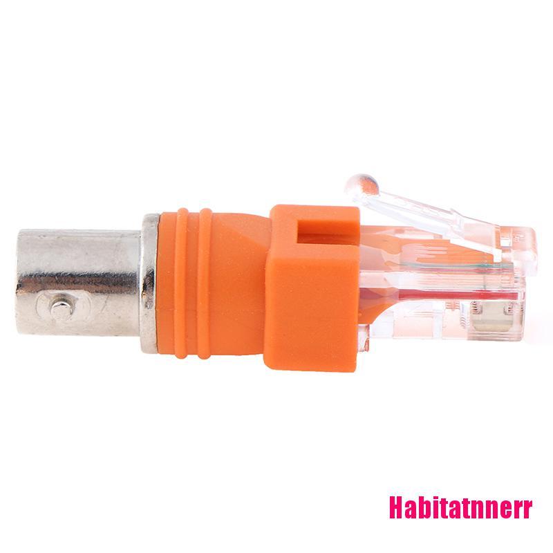 1 Đầu Nối Chuyển Đổi Bnc Cái Sang Rj45 Đực Đồng Trục