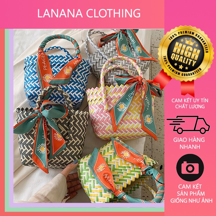 Túi Đan MINI LANANA CLOTHING Đa Sắc Màu Siêu Dễ Thương