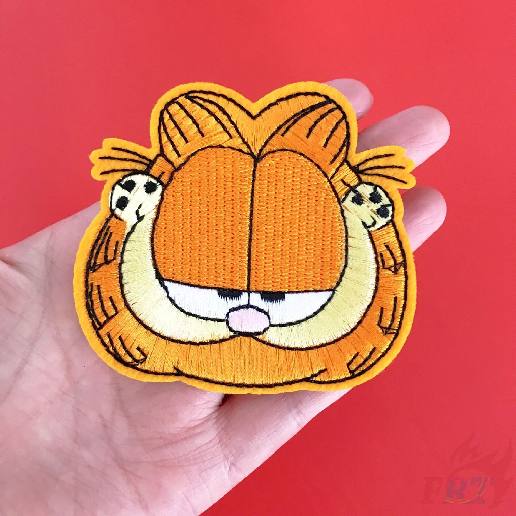 Hoạt Hình 1 Sticker Ủi Thêu Hình Mèo Garfield (Garfield - Series 02)