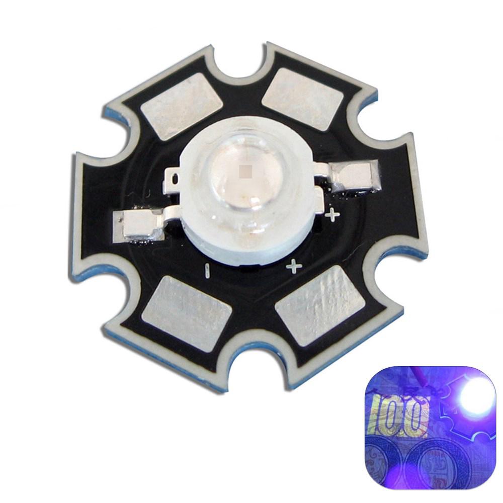 Đèn Led Uv Chiếu Tia Cực Tím 3w Với 20mm