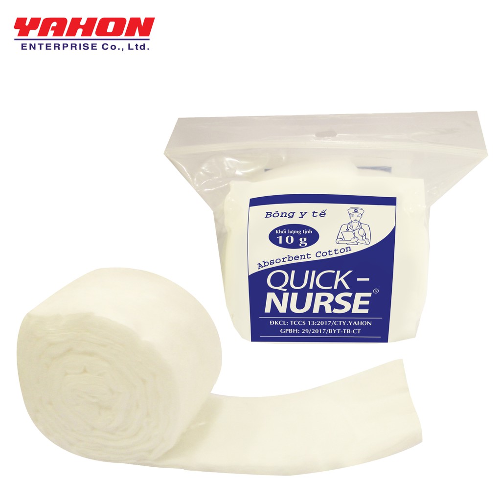 BÔNG Y TẾ QUICK-NURSE 10GR