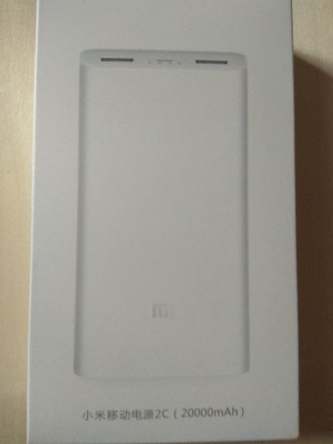 Sạc dự phòng xiaomi gen 2 C 20000mah