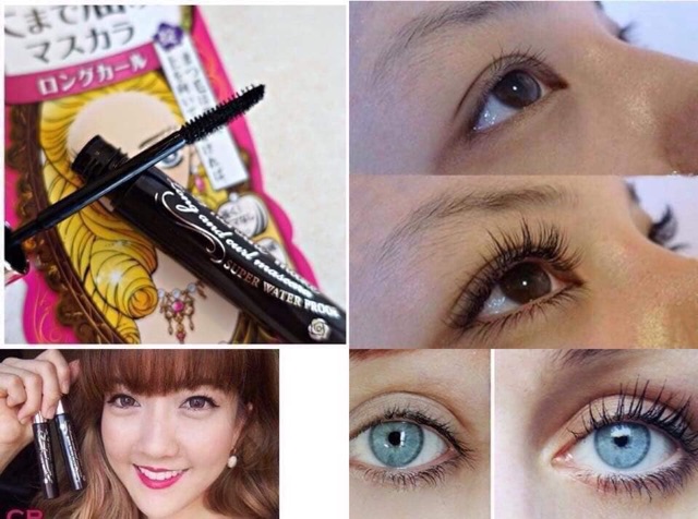 Mascara chống nước Kiss Me Heroin Make Long And Curl Super Waterproof Trio