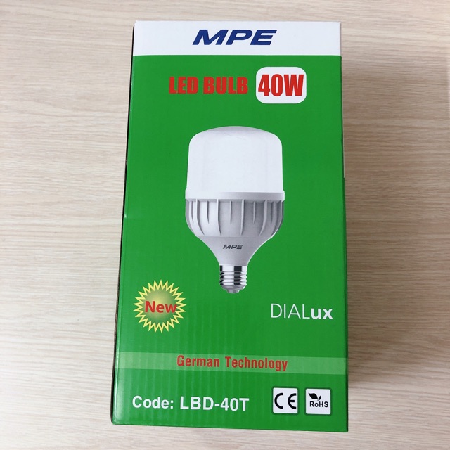 Đèn LED BULP 40W MPE