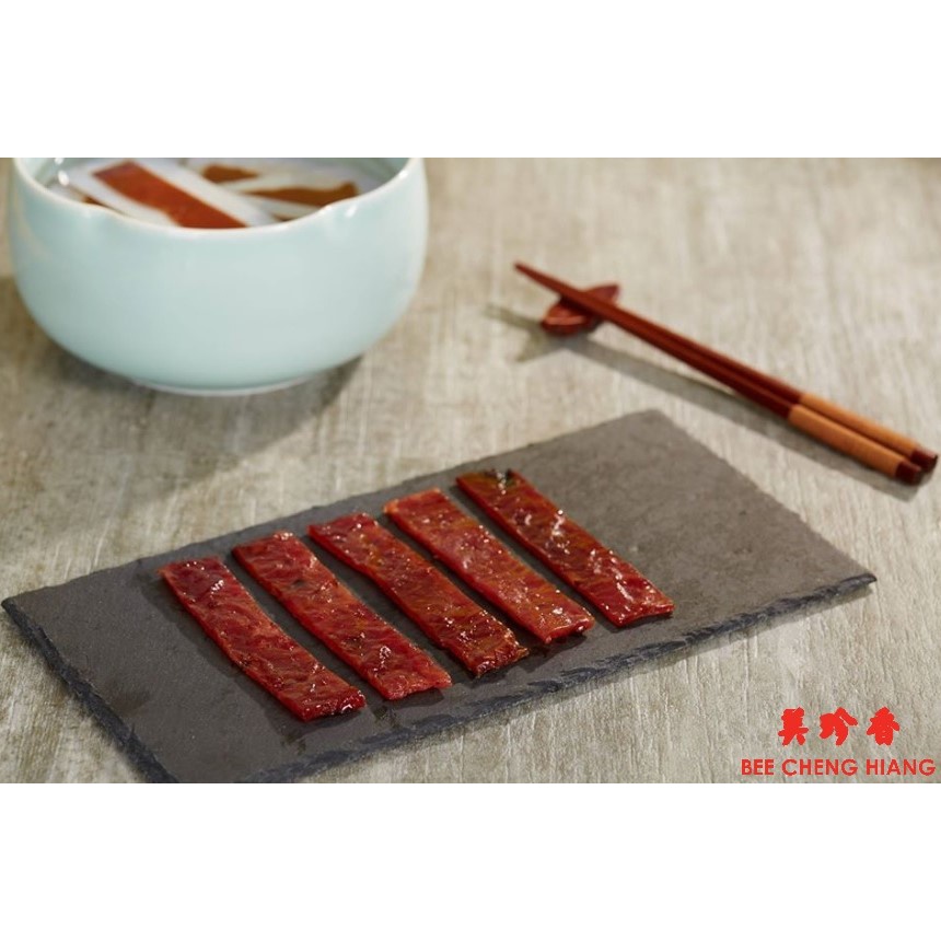 Thịt heo miếng nướng Bee Cheng Hiang - Sliced Pork - Singapore Bakkwa
