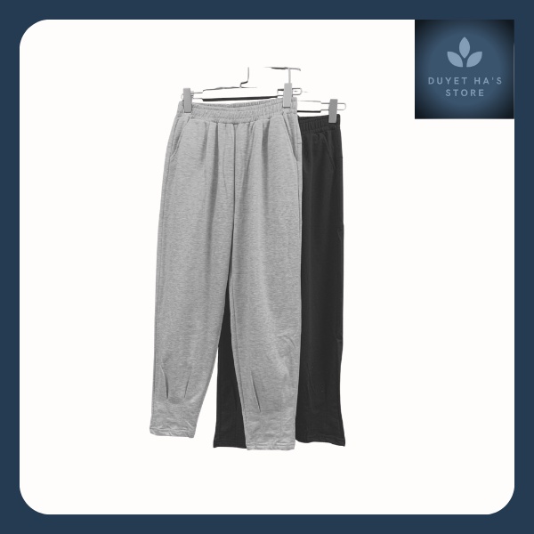 Quần Jogger nữ chất thun da cá- Quần dài nữ mùa đông có túi tiện lợi-038