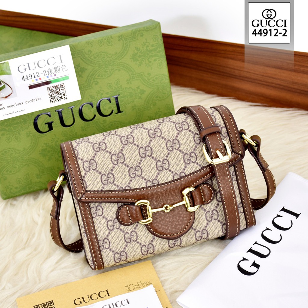 Túi Đeo Chéo Gucci Mini 44912-2 Thiết Kế Trẻ Trung Hợp Thời Trang