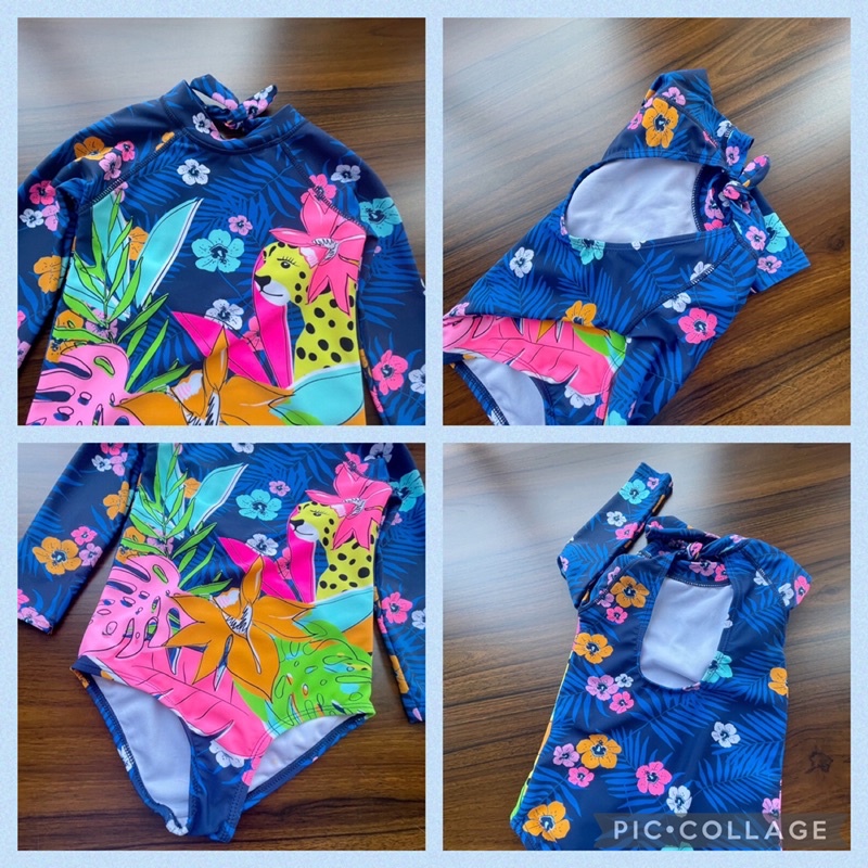 Đồ bơi bé gái 2-16 tuổi  Áo bơi chống upf 50 xuất dư 0622