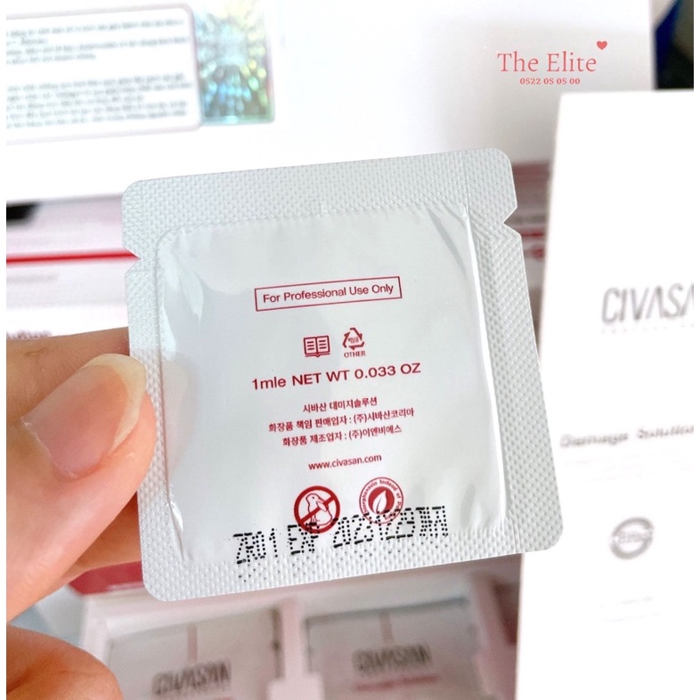 Civasan Damage Sulution - Lotion làm trắng phục hồi da 30 ngày