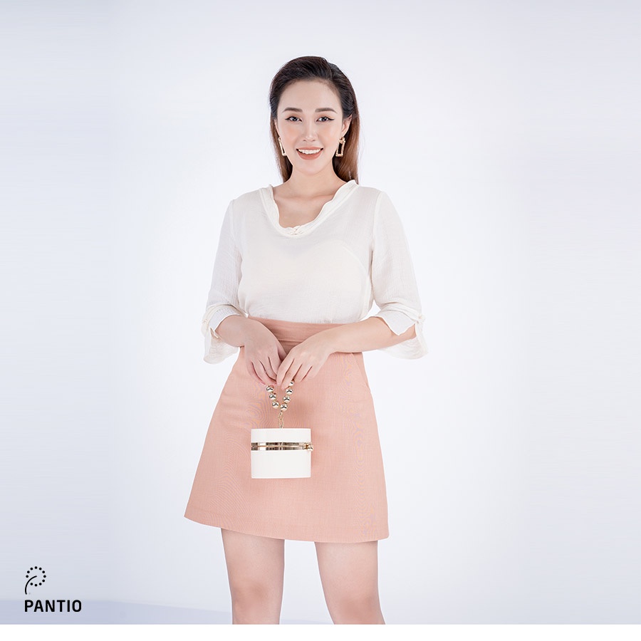 Áo sơ mi chất liệu thô mềm thiết kế đơn giản FAS52023 - PANTIO