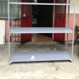 Kệ sắt v lỗ đa năng 3 tầng cao 1m2, dài 1m5, rộng 60cm
