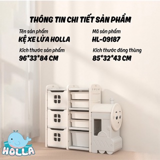 Kệ Đồ Chơi Xe Lửa Holla HL-09187 HL-09188