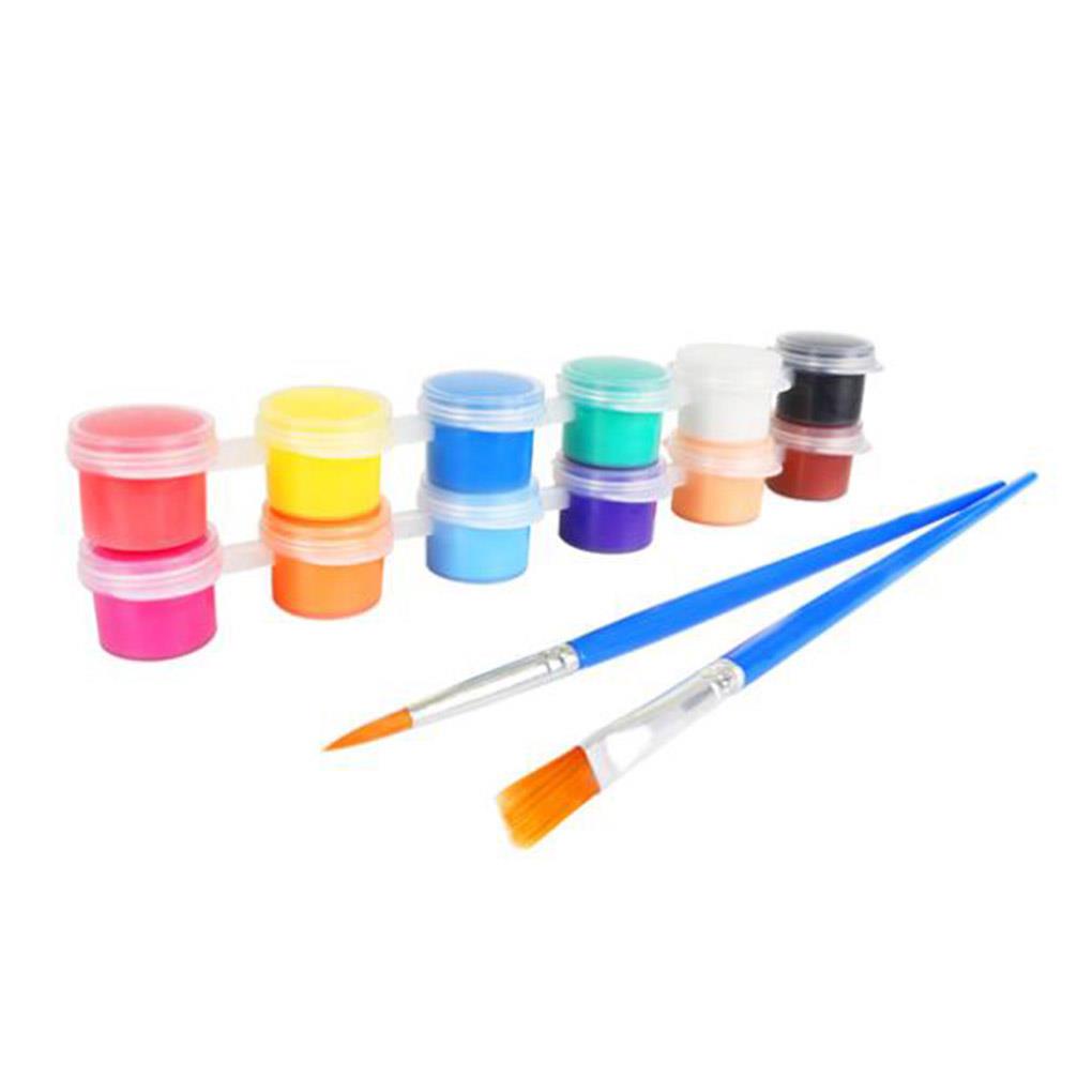 Set 12 Cọ Vẽ Màu Nước 12 Màu ff86 Dành Cho Các Bé